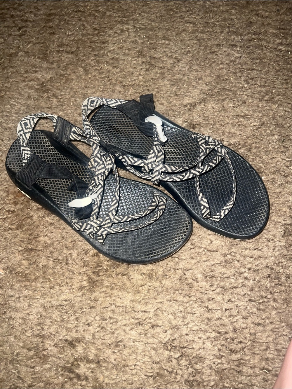 Chacos Woven Strap Black Women's Sandals